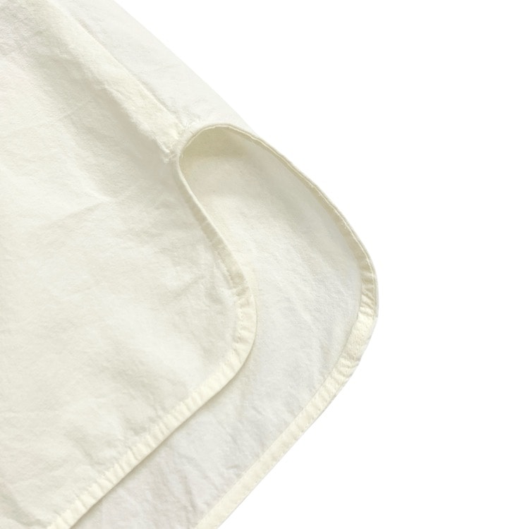 Mame Kurogouchi マメクロゴウチ Dry Touch Cotton Blouse ドライタッチコットンブラウス エクリュ 2 MM23PF-SH722