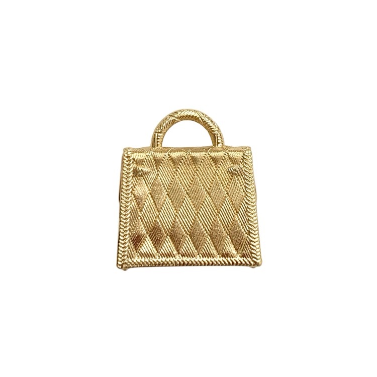 HERMES エルメス キュリオジテ ケリー ペンダントトップ チャーム ゴールドカラー