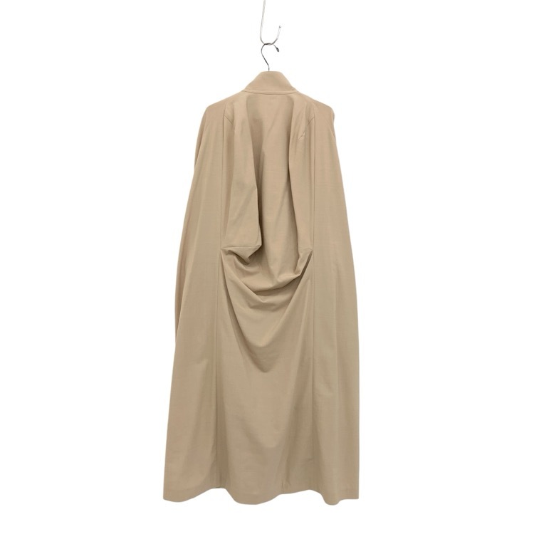 HYKE ハイク 三越伊勢丹別注 WOOL MILITARY COAT ウールミリタリーコート オートミール 2 27059