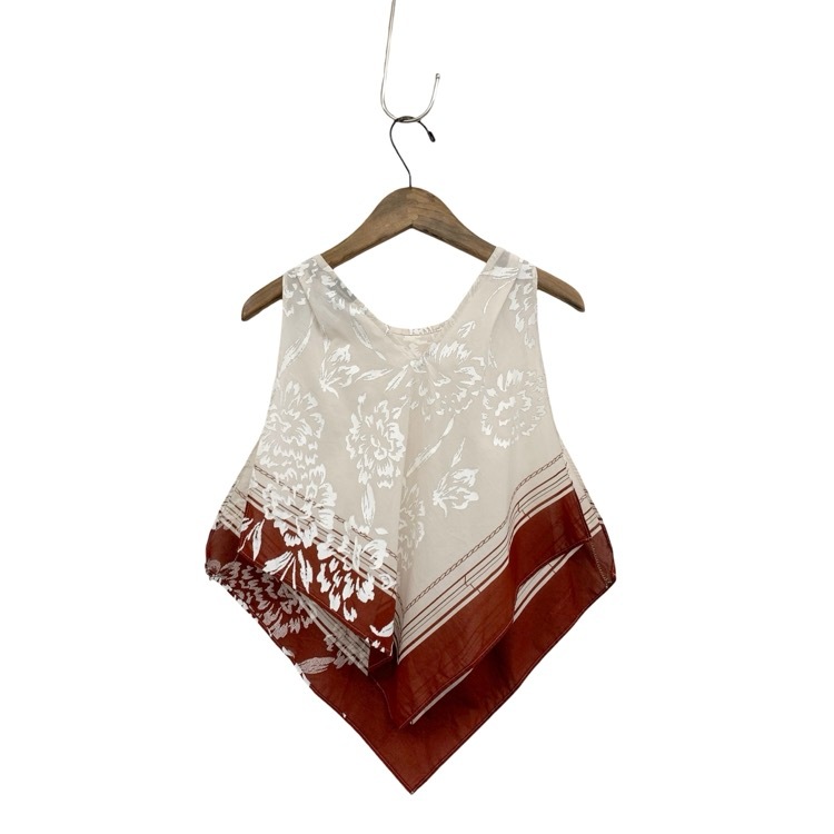 PHOTOCOPIEU フォトコピュー EWA SCARF-DETAIL TOP スカーフディテールトップス マルチ TU 231EWA