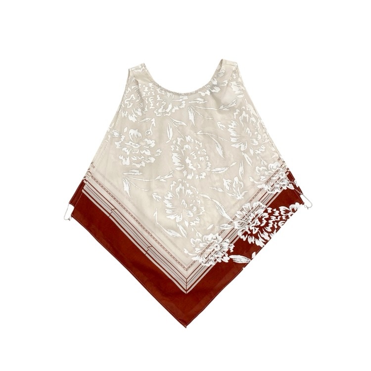 PHOTOCOPIEU フォトコピュー EWA SCARF-DETAIL TOP スカーフディテールトップス マルチ TU 231EWA