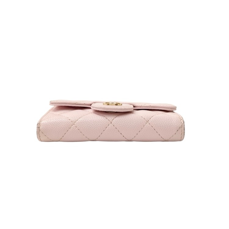 CHANEL シャネル クラシック フラップ カードケース ピンク