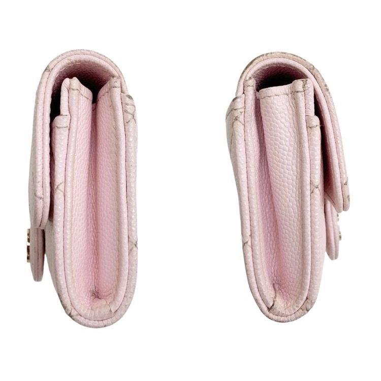CHANEL シャネル クラシック フラップ カードケース ピンク