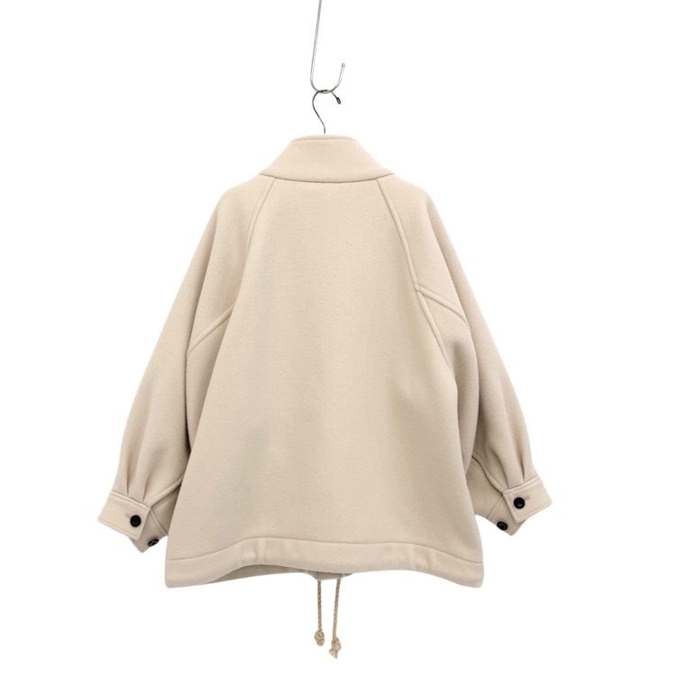 HYKE ハイク DOUBLE FACE DUFFLE JACKET ダブルフェイス ダッフルジャケット コート ホワイト 2 17395