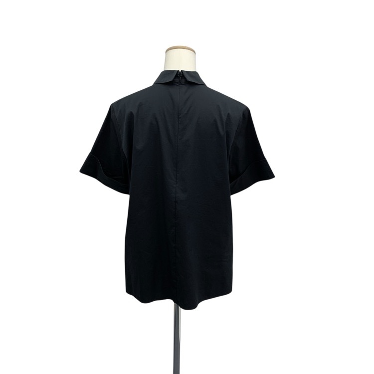 deres デレス Bridget half sleeve blouse ショートスリーブシャツブラウス ネイビー F DER24SS-SH-004