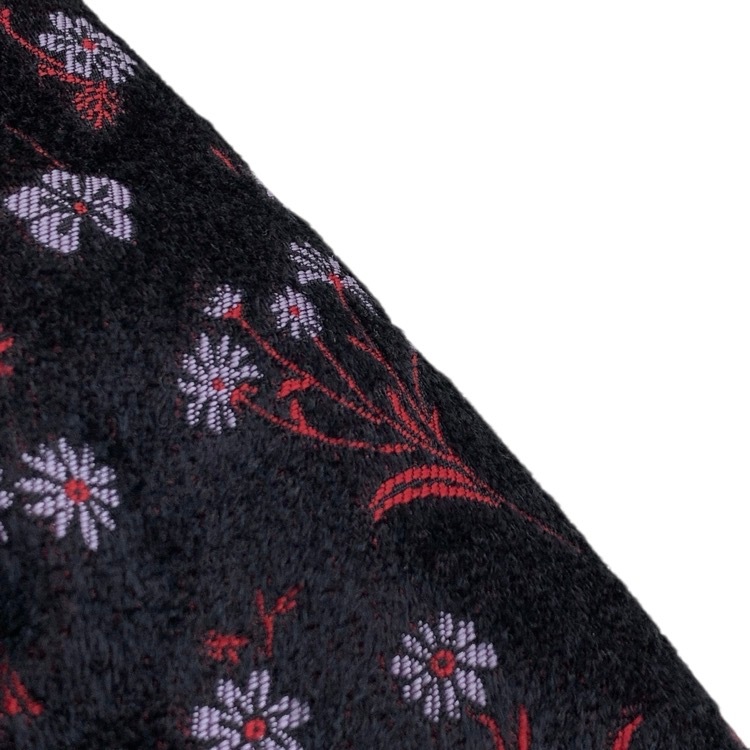 Mame Kurogouchi マメクロゴウチ Floral Jacquard Flared Skirt フローラルジャガードフレアスカート ブラック 2 MM22PF-SK704
