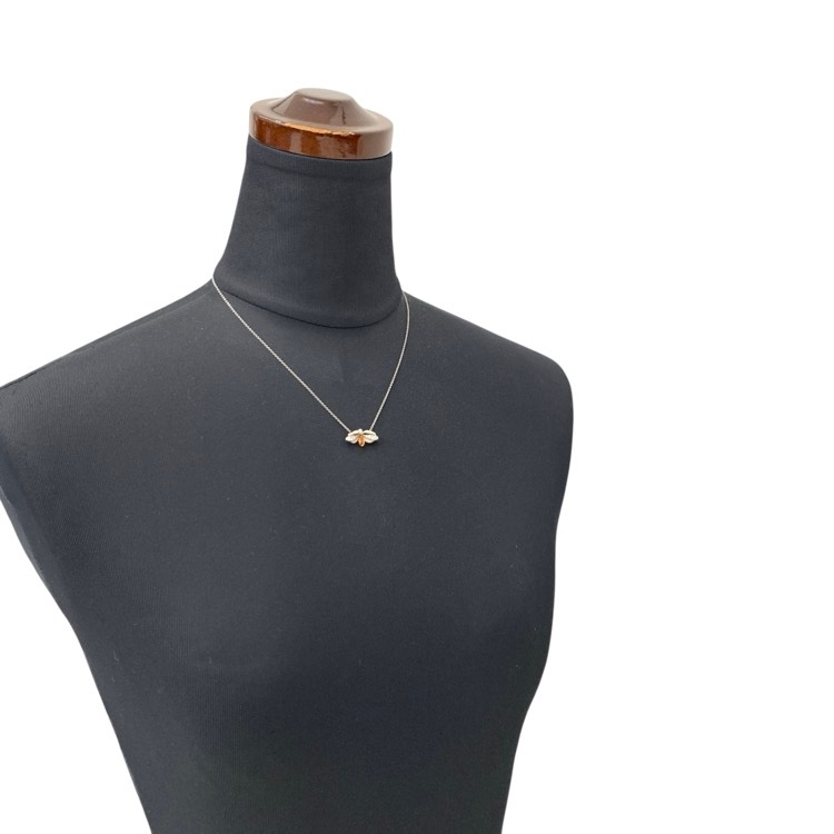 Tiffany & Co. ティファニー ファイヤーフライ ミディアム ペンダント PT900 K18 ガーネット