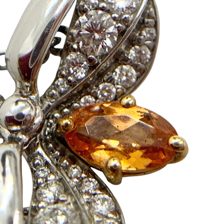 Tiffany & Co. ティファニー ファイヤーフライ ミディアム ペンダント PT900 K18 ガーネット