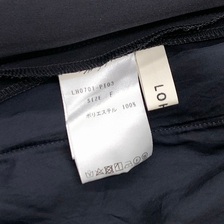LOHEN ローヘン 裾ゴムタックパンツ ブラック LOHEN ローヘン 裾ゴムタックパンツ ブラック F LH0701-PT03 古着