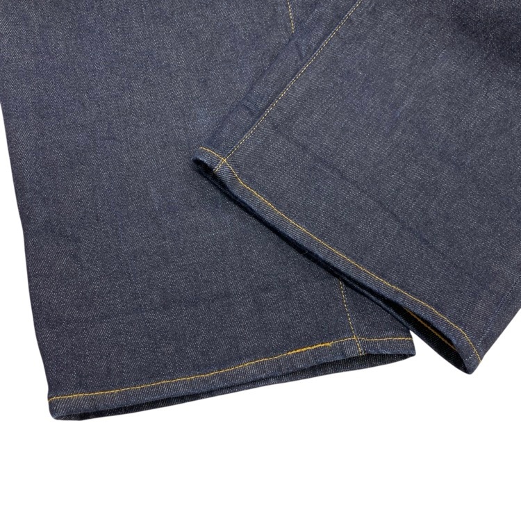 ENFOLD エンフォルド ワイドデニム パンツ ダークブルー 36 300BS631-0530