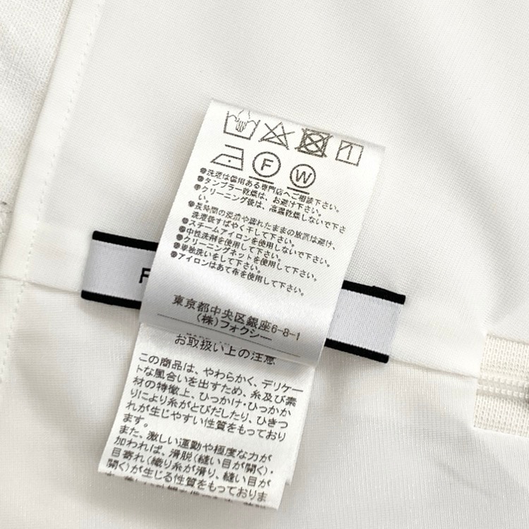 FOXEY NEWYORK フォクシー フリージア ブラウス リネンフェイス ホワイト 38 41699-NSTOF
