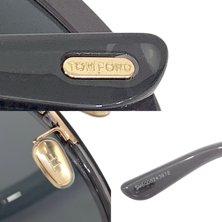 TOM FORD トムフォード サングラス TF968-K スクエア・ウェリントン型 グレー/20A TF968-K