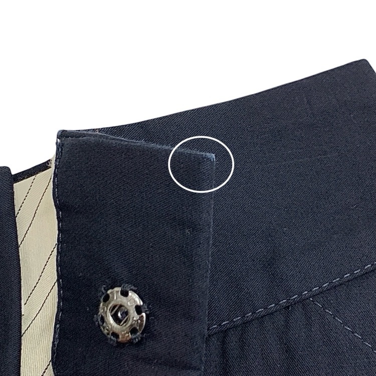 UJOH ウジョー Work Flare SKT ワークフレア スカート ネイビー 2 U783-S02-001