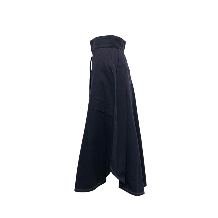 UJOH ウジョー Work Flare SKT ワークフレア スカート ネイビー 2 U783-S02-001