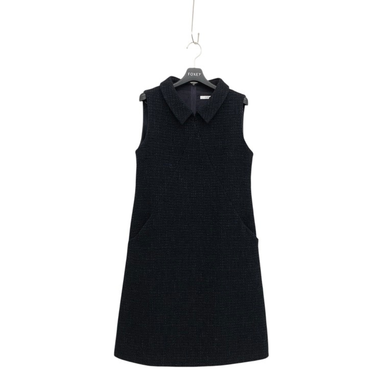 FOXEY フォクシー ドレス モダンギャルソン ワンピース ミッドナイトブルー 40 37904-SOFN
