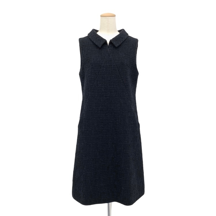 FOXEY フォクシー ドレス モダンギャルソン ワンピース ミッドナイトブルー 40 37904-SOFN