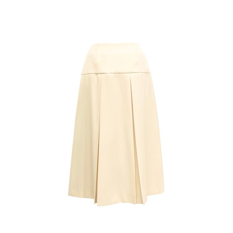BORDERS at BALCONY ボーダーズアットバルコニー FLAP SKIRT スカート ボックスプリーツ BD2411-3H-07