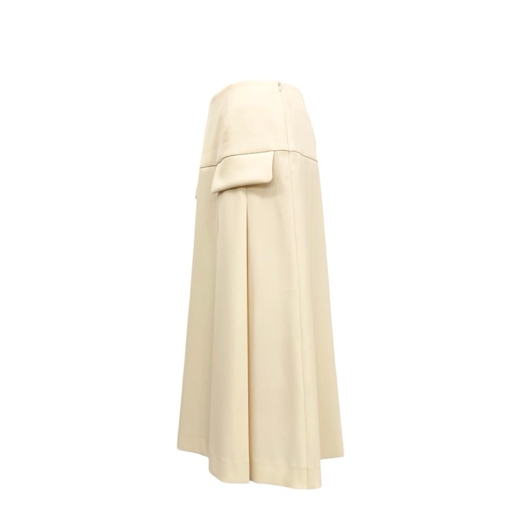 BORDERS at BALCONY ボーダーズアットバルコニー FLAP SKIRT スカート ボックスプリーツ BD2411-3H-07