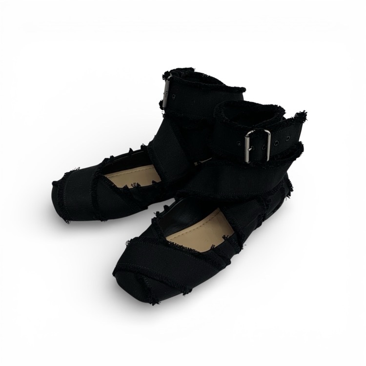 Dior ディオール ソンジュ SONGE BALLET FLAT ブラック 36D KDB881GGN