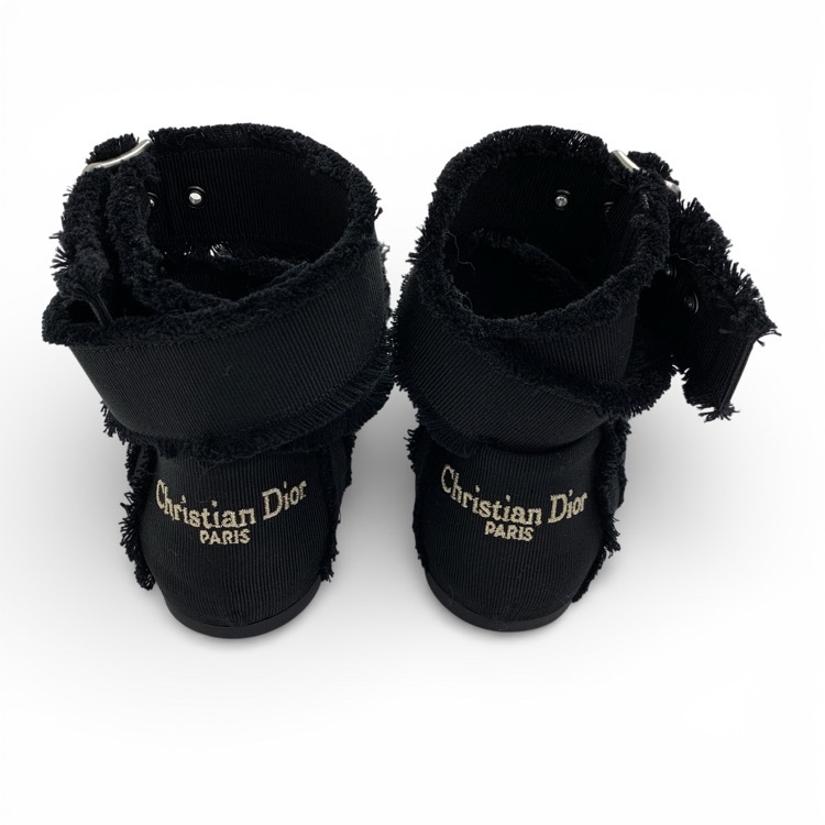Dior ディオール ソンジュ SONGE BALLET FLAT ブラック 36D KDB881GGN