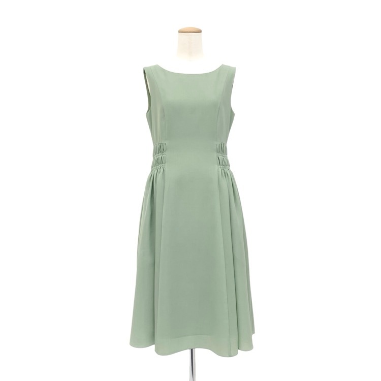 FOXEY NEWYORK フォクシー スモック ドレス ミントグリーン 38 41952-NA00F604SI