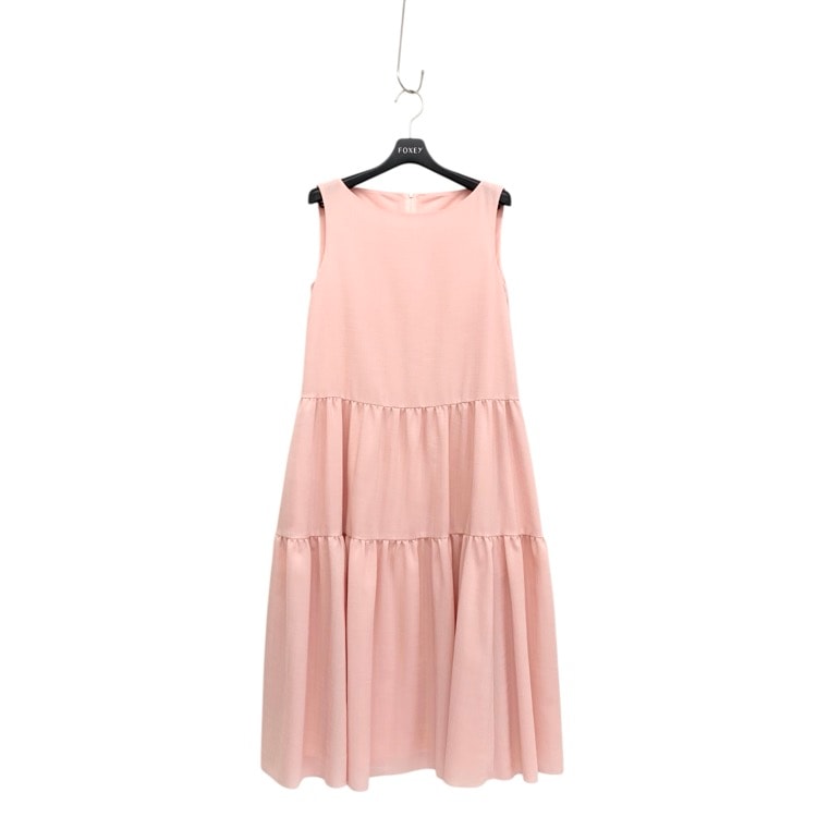 FOXEY NEWYORK フォクシー ナンタケット ドレス ワンピース ピオニーピンク 38 42032-NAOOF