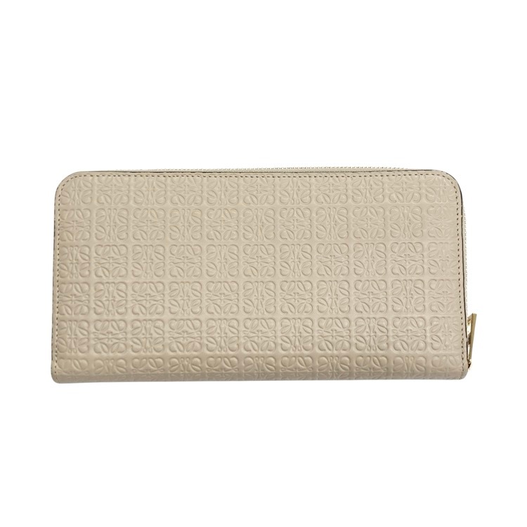 LOEWE ロエベ リピートアナグラム ラウンド長財布 C499T12X07