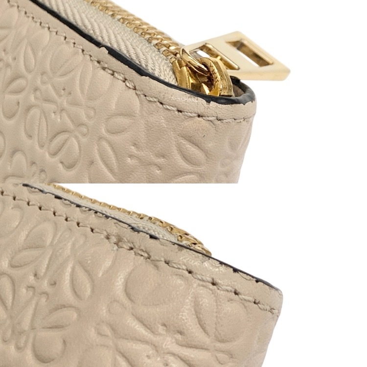 LOEWE ロエベ リピートアナグラム ラウンド長財布 C499T12X07
