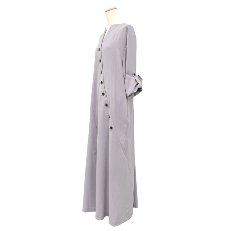 AKIRANAKA アキラナカ Sesilia asymmetry panel dress THE TOKYO別注アシンメトリーワンピース ラベンダー 2 AP2408