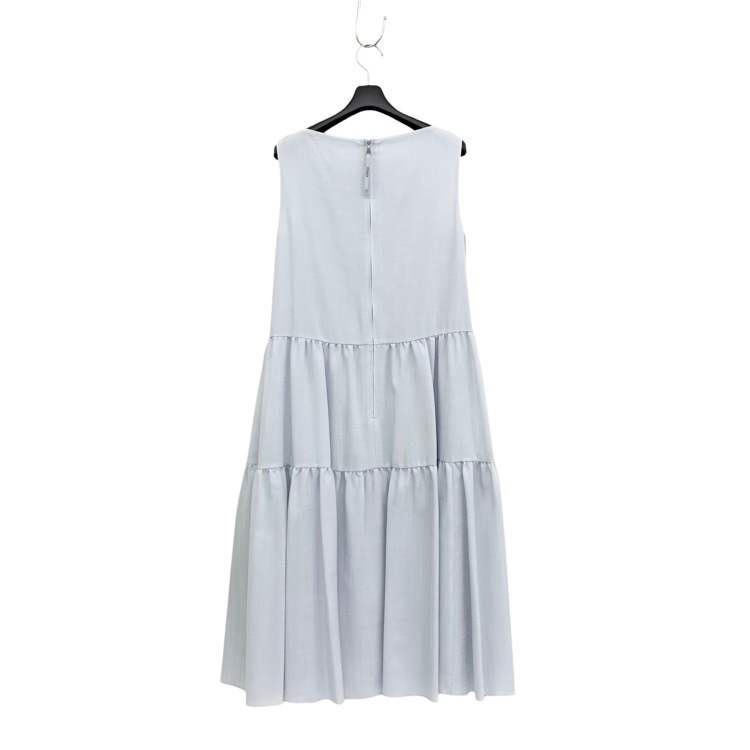FOXEY NEWYORK フォクシー ナンタケットドレス ティアード ブルー 40 42032-NAOOF