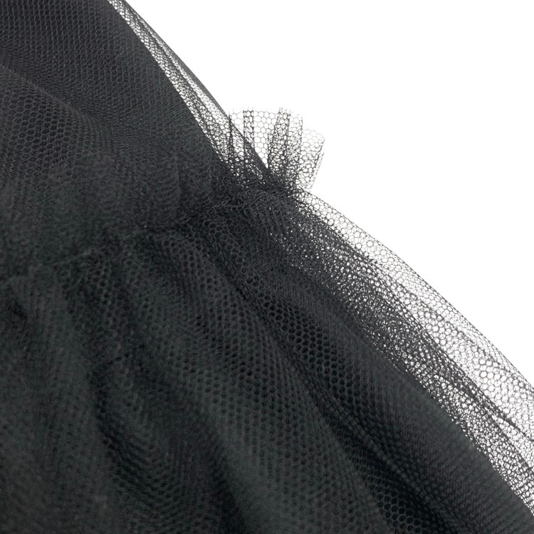 FOXEY フォクシー チュール スカート アネット ブラック 38 41823-ASOO