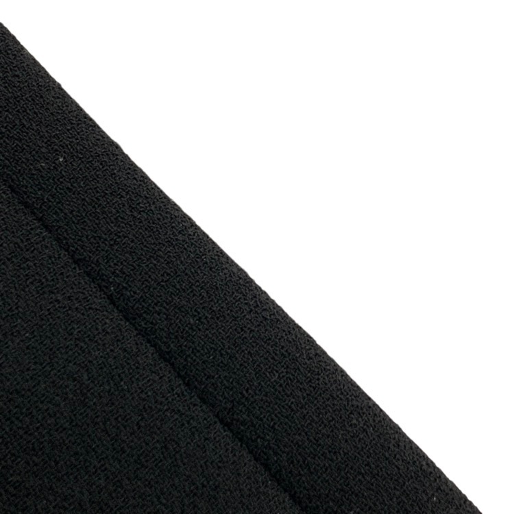 Mame Kurogouchi マメクロゴウチ ハイウエストセンタークリーストラウザーズ パンツ ブラック 2 MM22PS-PT727