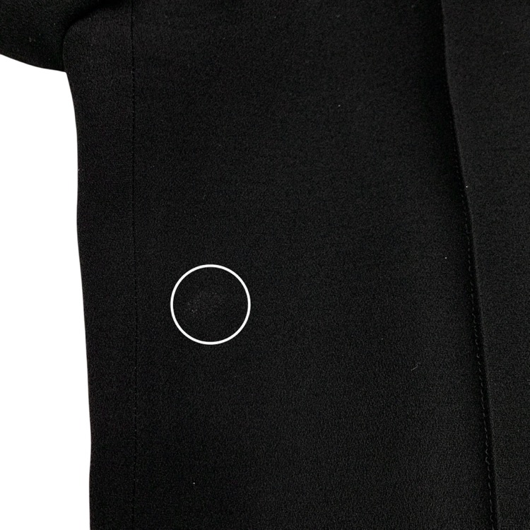 Mame Kurogouchi マメクロゴウチ ハイウエストセンタークリーストラウザーズ パンツ ブラック 2 MM22PS-PT727