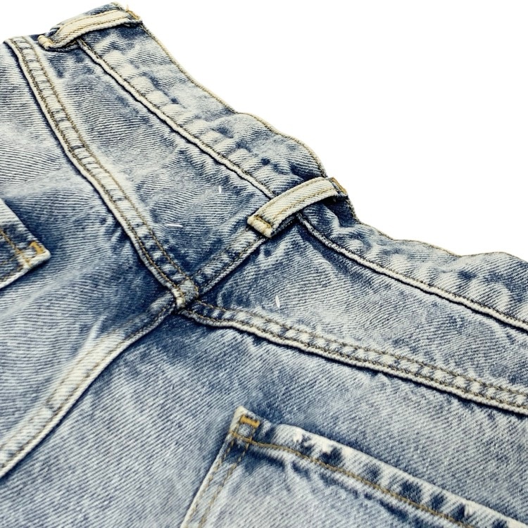 Maison Margiela メゾンマルジェラ スラッシュディテールデニムジーンズ パンツ メンズ ブルー 48 S51LA0051