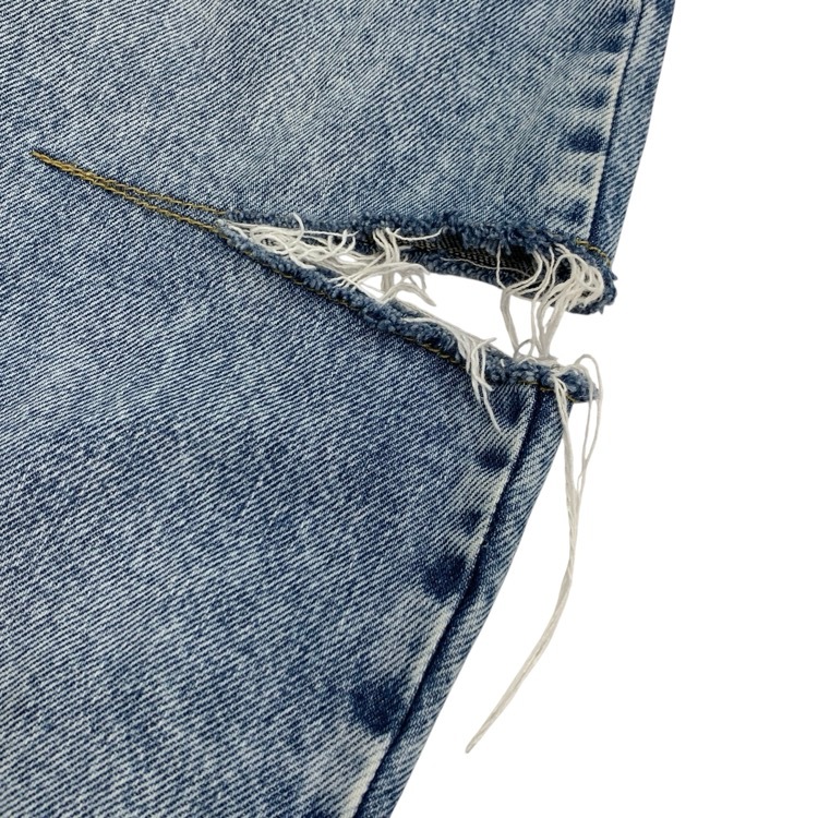 Maison Margiela メゾンマルジェラ スラッシュディテールデニムジーンズ パンツ メンズ ブルー 48 S51LA0051