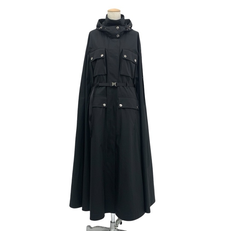 Dior ディオール ロングトレンチケープコート ポンチョ ブラック 34 427M52A3332