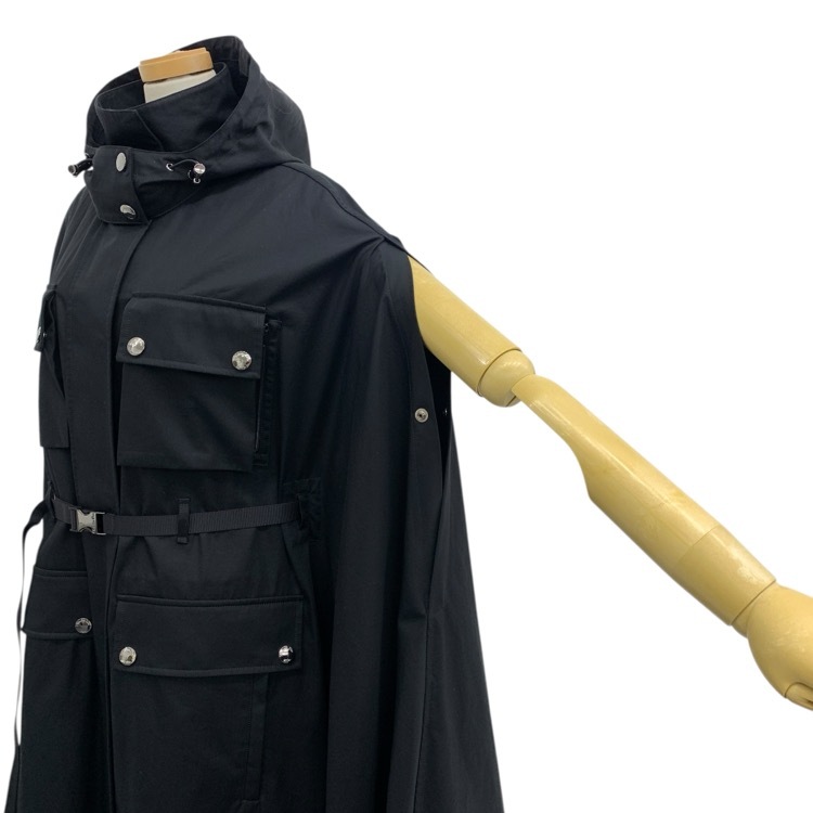 Dior ディオール ロングトレンチケープコート ポンチョ ブラック 34 427M52A3332