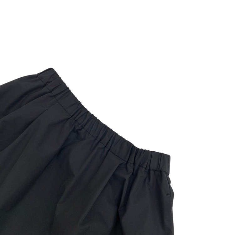 2025SS nagonstans ナゴンスタンス layered skirt レイヤードスカート ブラック M 470IS431-0831