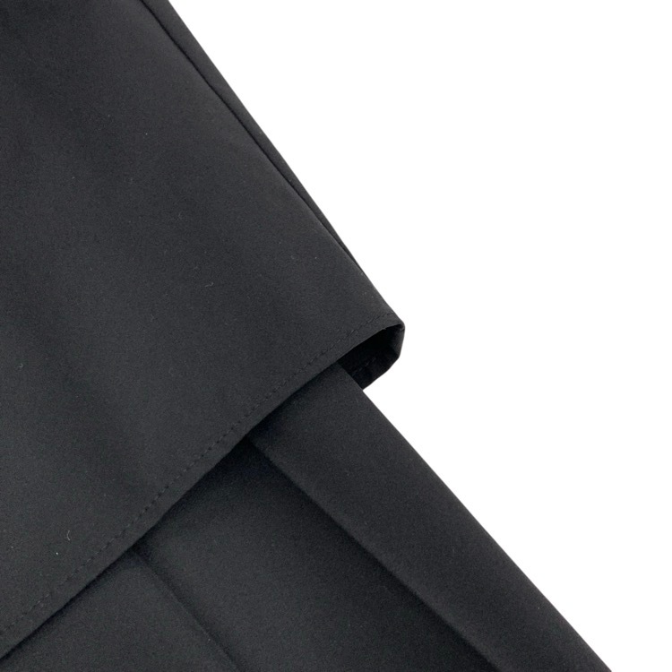 2025SS nagonstans ナゴンスタンス layered skirt レイヤードスカート ブラック M 470IS431-0831