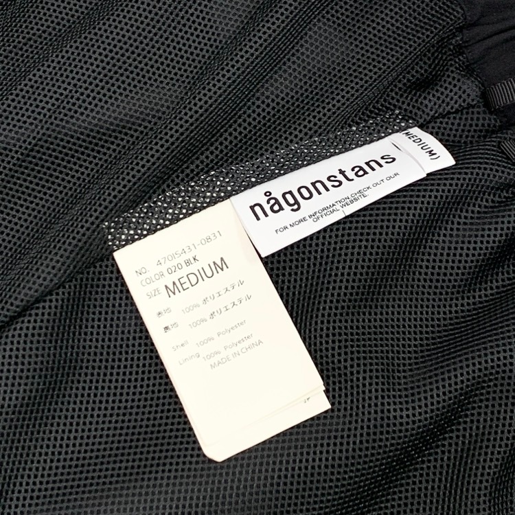 2025SS nagonstans ナゴンスタンス layered skirt レイヤードスカート ブラック M 470IS431-0831
