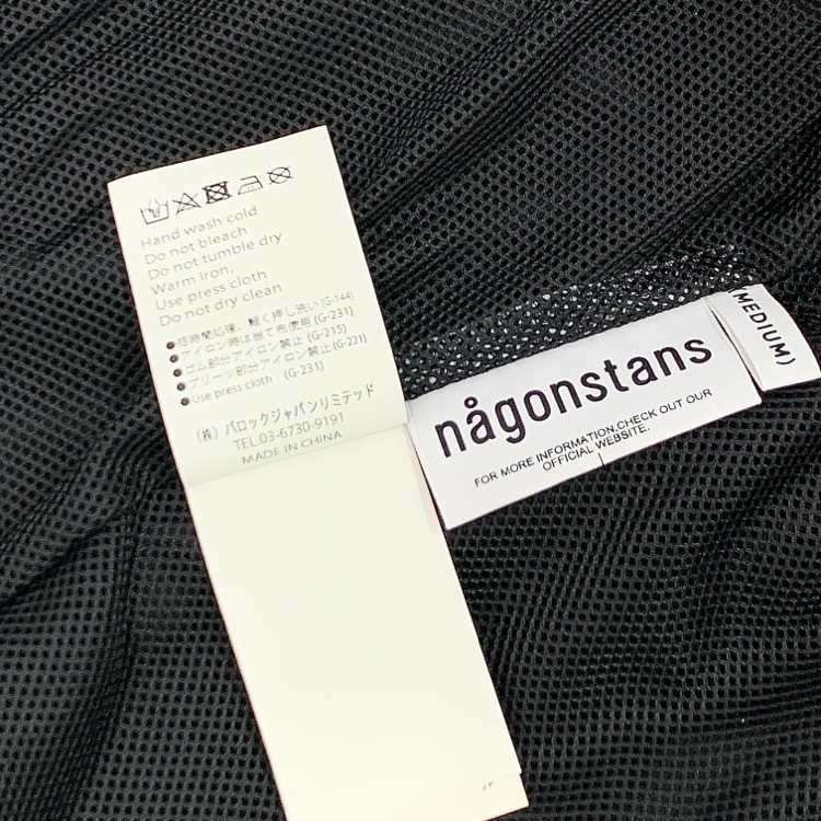 2025SS nagonstans ナゴンスタンス layered skirt レイヤードスカート ブラック M 470IS431-0831