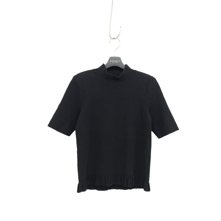 FOXEY フォクシー ロミー ニットトップ ブラックブラック 38 45016-KSTOY