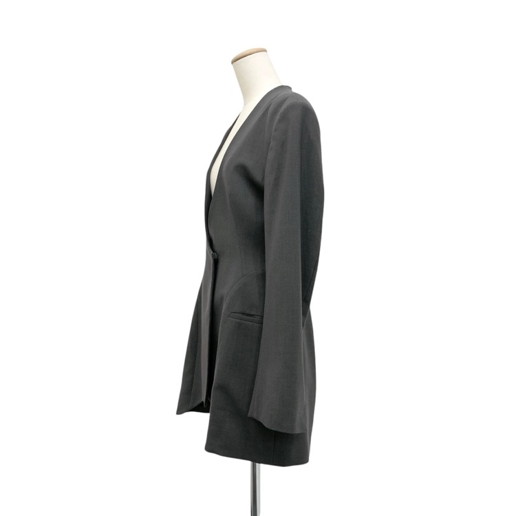 2024AW FETICO フェティコ THETOKYO別注 OPEN BACK TAILORED JACKET オープンバック テーラードジャケット グレージュ 2 FTC242-0220