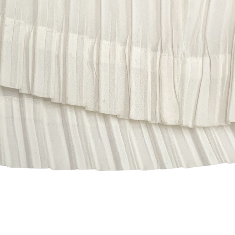 ISSEY MIYAKE イッセイミヤケ Shadow Study Pleats Skirt Shadow プリーツスカート ブラック×ホワイト 2 IM51FG661