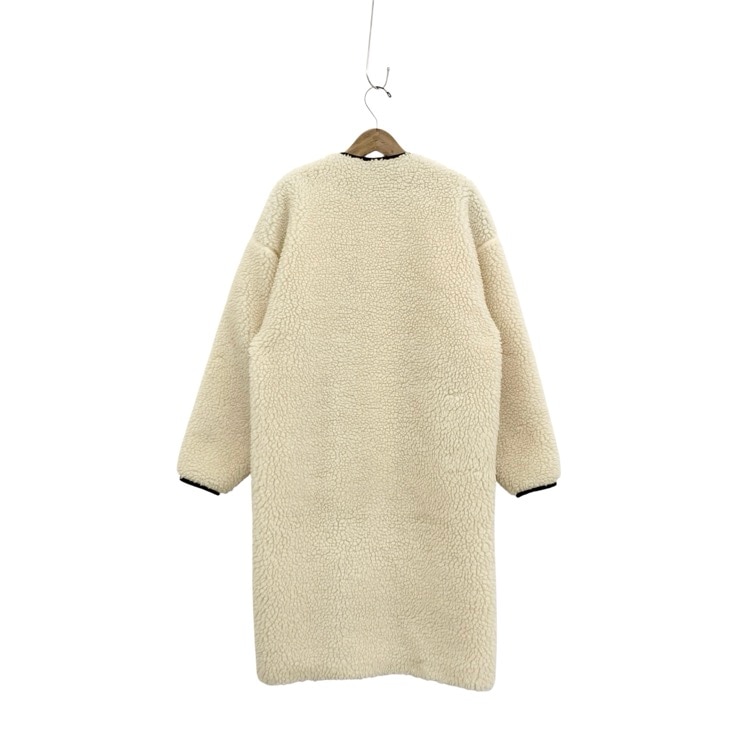 HYKE ハイク FAUX SHEARLING COAT フェイクシアリングコート ホワイト 1 232-17399