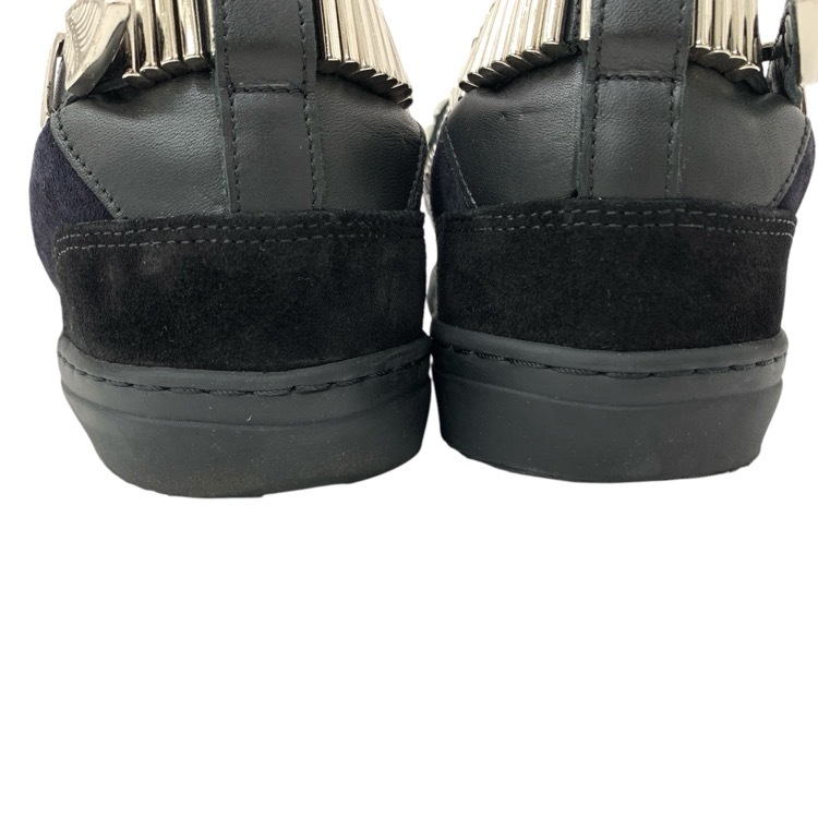 TOGA PULLA トーガプルラ METAL SNEAKER SANDALS メタルスニーカー サンダル ブラック 38 TP61-AJ664