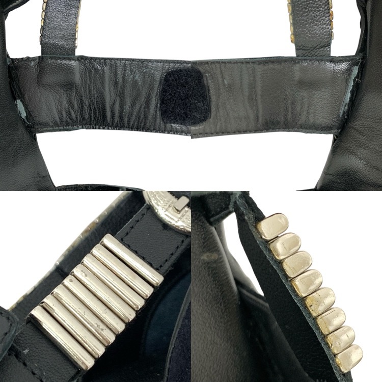 TOGA PULLA トーガプルラ METAL SNEAKER SANDALS メタルスニーカー サンダル ブラック 38 TP61-AJ664