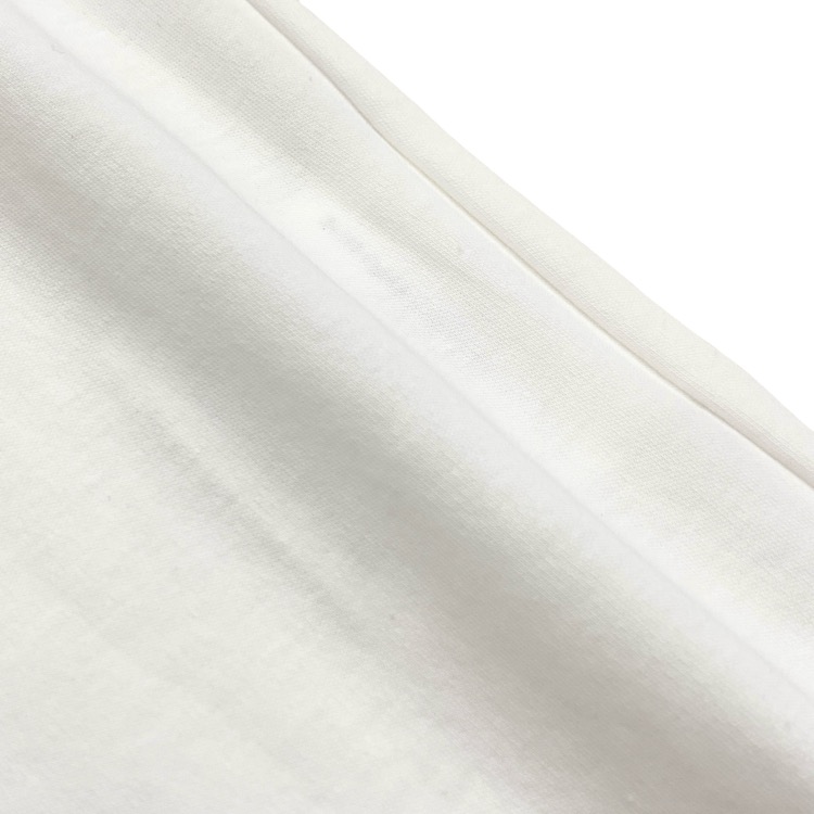 2025SS HARUNOBUMURATA ハルノブムラタ JUNEVE LOOSE FIT HM LOGO T-SHIRT ロゴ刺繍Tシャツ カットソー ホワイト 36 HM25S909-AGI07