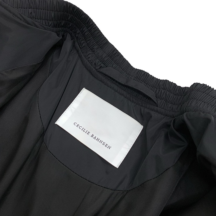 CECILIE BAHNSEN セシリーバンセン UBON JACKET バッリボン中綿ブルゾン ブラック 8 2.23OTW14002