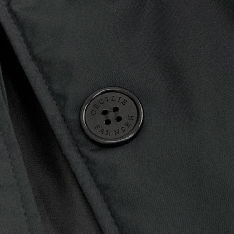 CECILIE BAHNSEN セシリーバンセン UBON JACKET バッリボン中綿ブルゾン ブラック 8 2.23OTW14002